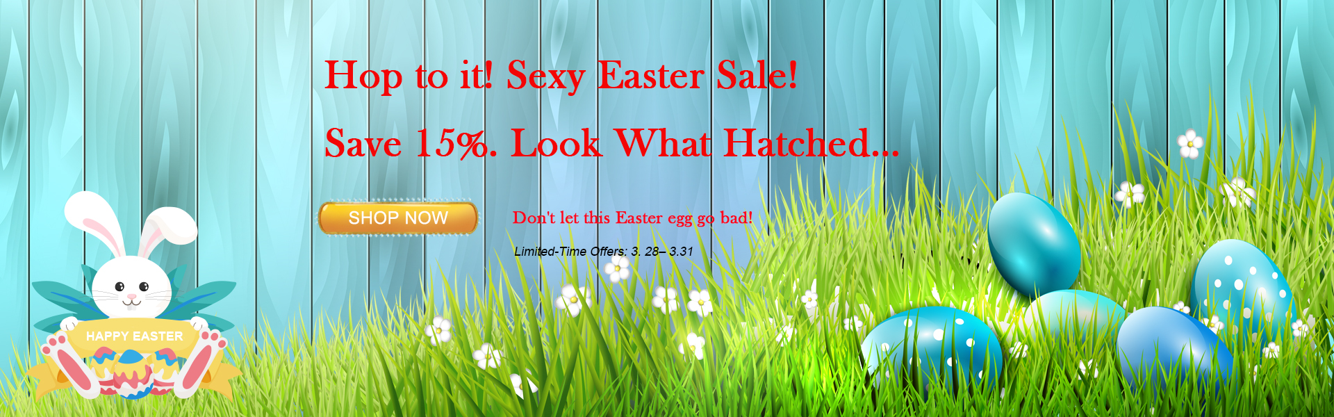 Sexy Easter Sale 2024
